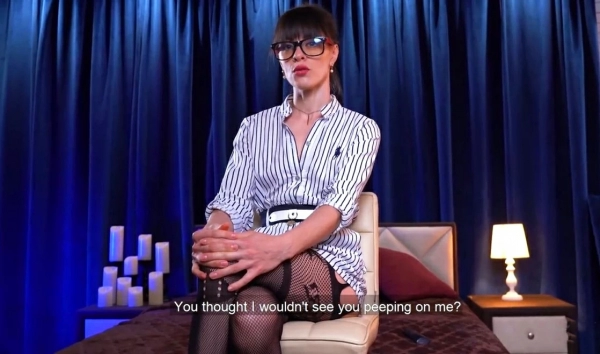 Миша, признайся: ты подсматривал за мной и дрочил? Горячая поимка на члене! 🔥