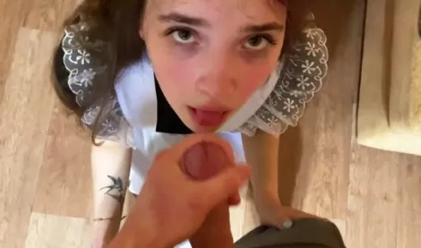 Трахнул одноклассницу после уроков! Грязная шлюха сама пришла за жесткой еблей