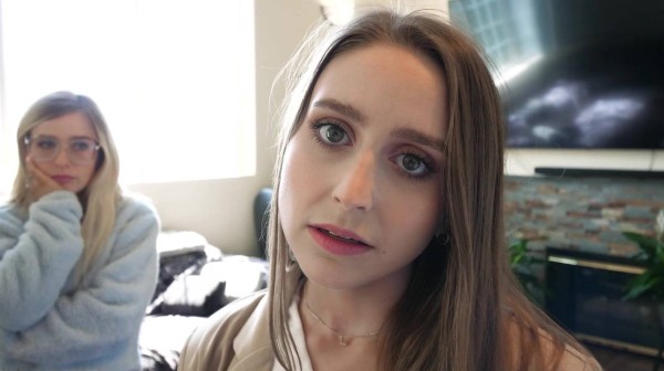 Батя достал толстый хуй и жёстко наказал шаловливых дочек! (Порно с отчимом, русская озвучка)